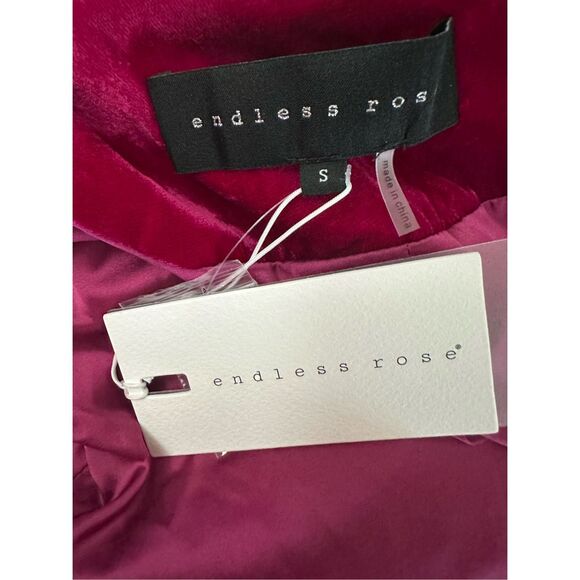 Endless Rose Velvet loose Fit Blazer - Picture 8 of 8